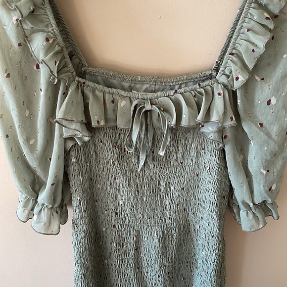 ROWA Olive Green Dress Size Medium - Picture 5 of 11